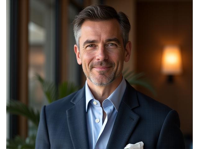 Portrait of Jasper Bennett, co-founder and interior design consultant