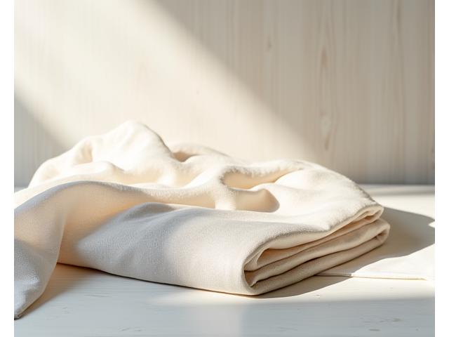 A neatly folded garment and a small return slip on an elegant surface, representing return policy