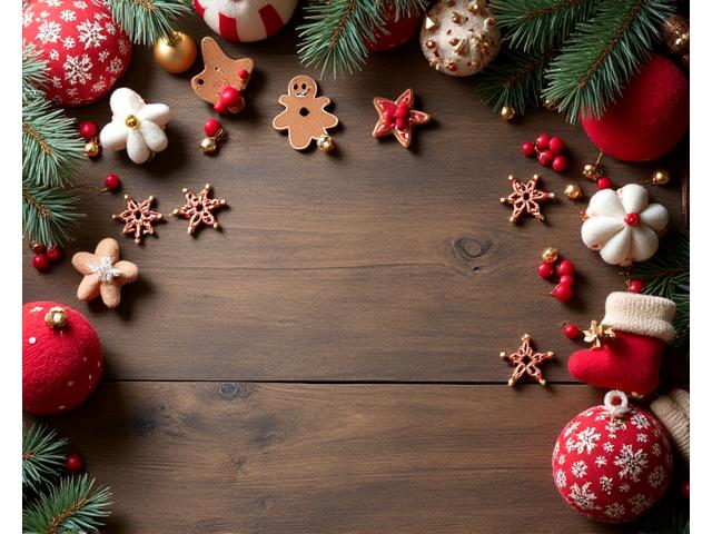 Collection of beautifully crafted textile holiday ornaments and decorations, featuring felt, embroidery, and ribbon details, displayed festively.